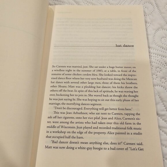 Carry The One By Carol Anshaw Hardcover Novel 2012 Simon & Schuster - Picture 6 of 10